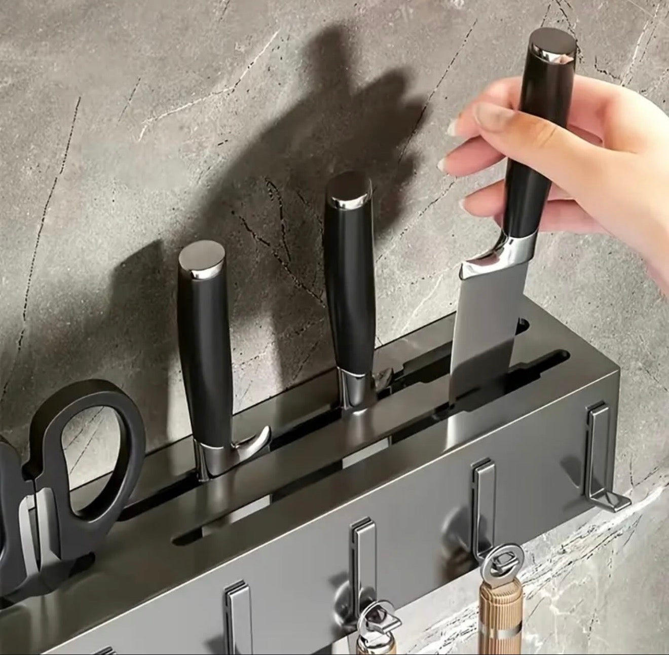 Organizador de Cocina Multifuncional de Pared