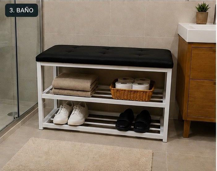 Zapatero con cojin
