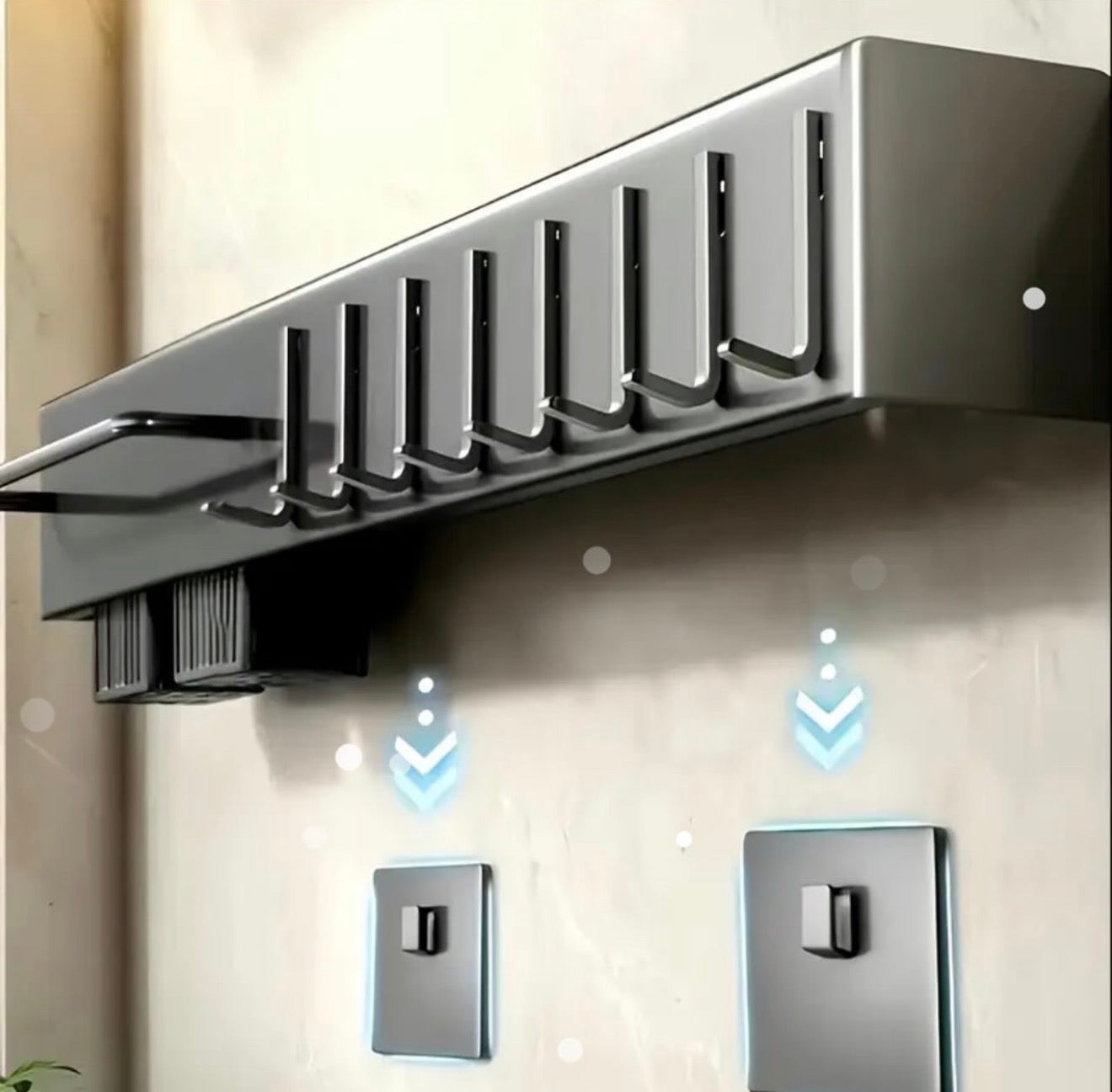 Organizador de Cocina Multifuncional de Pared
