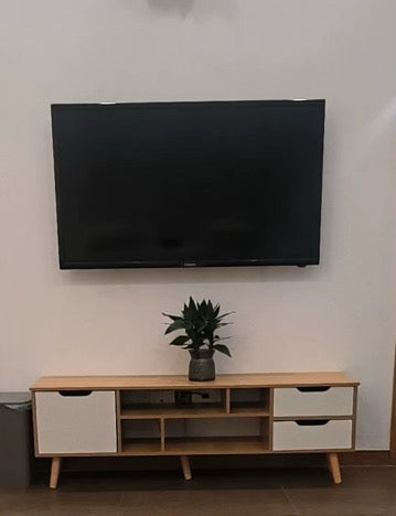 Mueble para TV con Cajones y Estantes