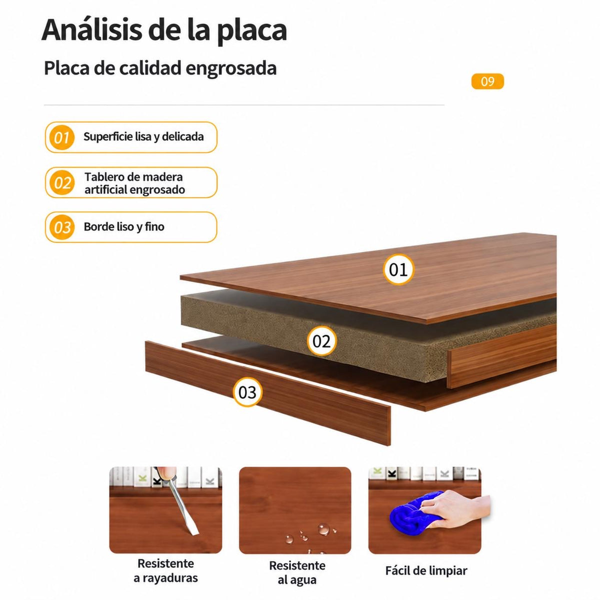 Mueble para TV con Cajones y Estantes